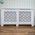 Import Factory custom  MDF radiator cover white traditional painted cabinet custom size from China