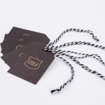 Factory custom printing widely use garment apparel hang tag for clothing