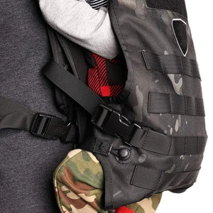 Factory Custom  Wholesale Multifunction Durable Dad Tactical Ergonomic Baby Carrier