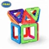 Factory delivery price diy plastic toy  magnetic building blocks