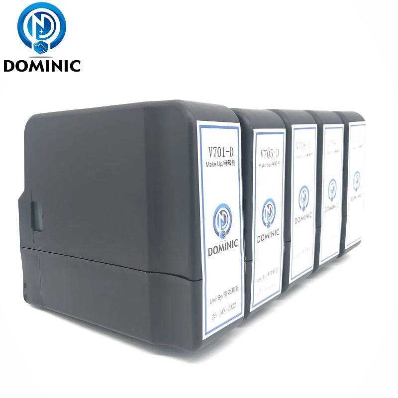 Factory direct supply 750ml black ink of V435-D for Videojet 1000 series CIJ inkjet printers