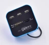 Factory Direct Supply hot sale portable all in one Card reader USB HUB