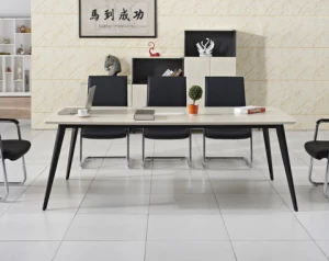 Factory Directly Sales Modern Office Furniture En Office Meeting Conference Desk Long Training Table
