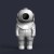 Import Factory Dropship Astronaut Toy Figure Resin Cosmonaute Astronaut Sculpture Statue from China