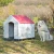Import Factory hot sale doghouse backyard large pet house plastic new from China