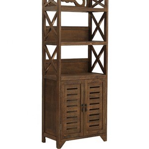 Factory Hot Wholesale Wooden Bookcase Display Rack Cabinet For Living Room Furniture And Office