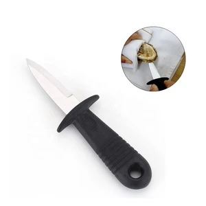 Factory Manufacture PP Handle Stainless Steel Seafood Oyster Knife