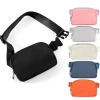 Factory Oem Fashion Hot Sale Women Waterproof Nylon Fanny Waist Pack Black Everywhere Belt Bag Men Running Waist Bag