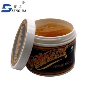 Factory OEM/ODM professional hair strong styling shine wax super hair pomade