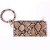 Import Factory Outlet Leopard Print PU Leather Key Ring Bracelet Coin Wallet Key Chain from China