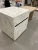 Import Factory price artificial quartz stone countertops table tops Kitchen island calacata white  customized one-stop solution from China