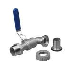 Factory price  stainless steel garden bibcock ball valve 3/8" stainless steel ball valve
