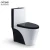 Import Factory production round floor mounted one piece wc dual flush toiet toilet bowl price for sale from China