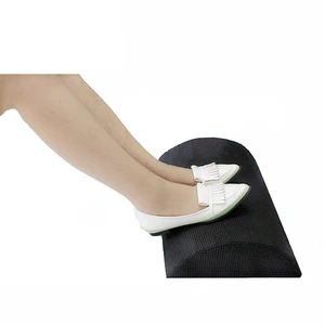 Factory Sale Half Moon Bolster Foot Rest Cushion Under Desk for Leg and Ankle Knee Support Memory Foam Office Foot Rest Cushion