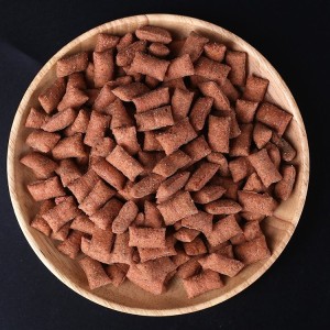 Factory Supply Cat Snacks Small Biscuits Sandwiched Crispy Salmon Flavor Kitten Training Snack Biscuits Nutrition Clean Teeth Hude016