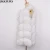Import Factory Supply Natural Color Fluffy and Soft  Real Fox Fur Vest in Fashion Design from China