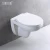 Import Factory supply sanitary ware round ceramic wall hanging rimless toilet from China