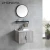 Import Factory supply wall mounted pvc bathroom cabinet with wash basin from China