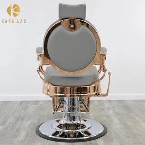 Factory Wholesale Beauty Salon Furniture White Vintage Barbers Chairs For Sale
