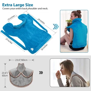 Factory Wholesale Fast Heating Washable Personal Care Body Warmer Electric Heating Pad, Electric Heating Wrap