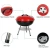 Import Factory Wholesale outdoor Portable round shaped mini 14 inch camping charcoal smokeless bbq grill for garden from China