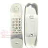 Family/hotel/office fixed corded display telephone