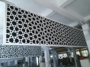 Fashion customized aluminum cut-out cladding panel customized curtain wall decoration