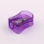 Import fashion fresh color  plastic pencil sharpener for kid student office from China
