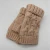 Import Fashion Icelandic wool winter finger-less knitted mitten lovely half finger gloves with fleece inside for women from China