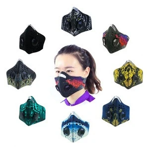 fashion men carbon active neoprene cycling facemasks n99