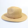 Fashion Panama Fedora Straw hat  Summer Sun Straw Hat