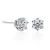 Import Fashion Silver Bridal Jewelry Sets For Women Accessory Cubic Zircon Necklace Rings Stud Earrings Jewelry Set Gift from China
