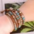 Import Fashion Toppik 5 Layers Natural Stone Accessories Leather Wrap Beads Bracelet Boho Jewelry Women from China