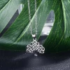 Fashion Women 925 Sterling Silver Celtic Tree Of Life Earring Necklace Wedding Bridal Jewelry Sets