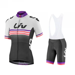 Fashion  Women cycling jersey set short sleeves cycling wear cycling uniform