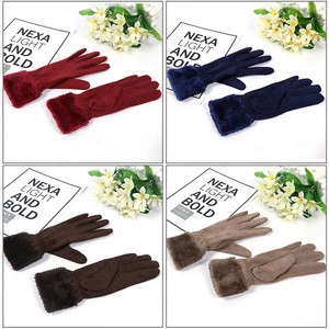 Fashionable design OEM & ODM customized size women winter gloves for daily life