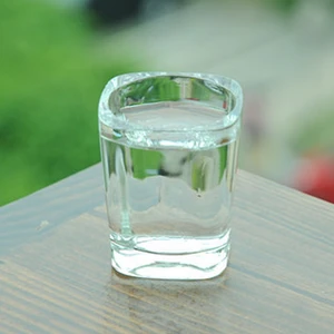 FDA drink use 2oz rom gin shot square glass