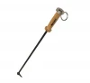 Fire Pit Poker with Wood Handle, 26 Inch Long