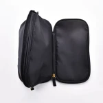 FIYAN Custom Logo Foldable Accessories Bag Makeup Travel Brush Storage Bag Organizer , Brushes Bag