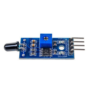 Buy Flame Sensor Module 4 Pin Fire Detection Module Detects Infrared ...