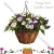 Import Flat Bottom Hanging Basket Planter with Coco Liner from China
