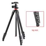 Flexible  Aluminum Alloy Camera Tripod Camera DSLR Professional Camera Tripod Stand