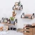 Import Floating Shelf Wall Mounted Set of 3 Multifunctional for Home and Kitchen Wood and Metal Material with Modern Design Easy from China