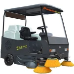 Floor sweeper large car for brooming road and outside aisle