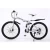 Import Folding mountain bike bicycle 20/24/26 inch male and female students variable speed double disc brake from China