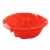 Import Food Grade 9.45 Inches Fluted Round Cake Baking Molds Tube Bakeware Silicone Cake Pan Red from China