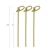 Import Food Grade Bar Tools Decoration Cocktail Picks Knotted Bamboo Skewers from China