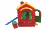 Forest Log House Swing Combination Play House Toy,Play House Outdoor With Swing,Plastic Play House With Slide