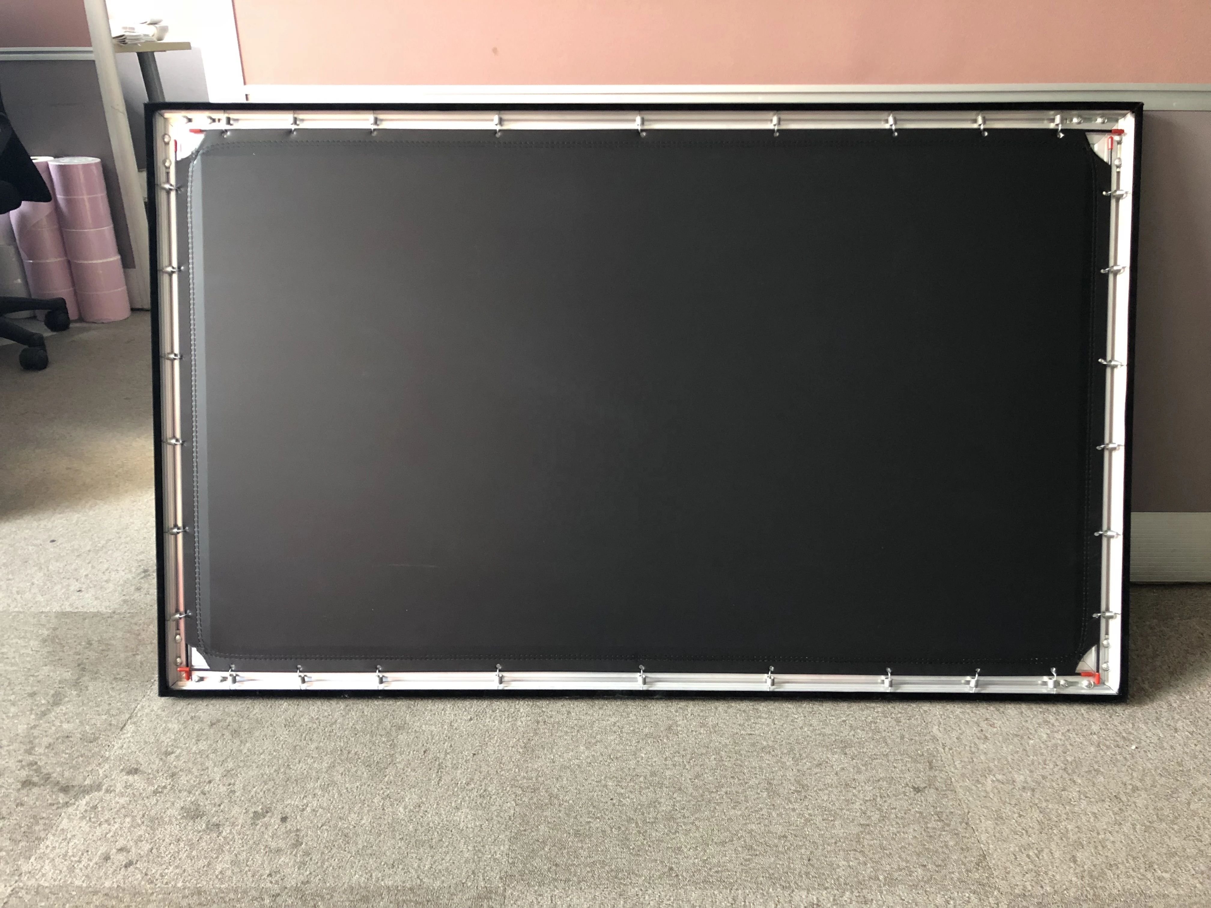 Frame projection screen / projection equipment