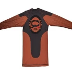 Free Design Dri fit Long Sleeve Rush Guard, Custom Printed BJJ MMA Rash Guards Manufacturer